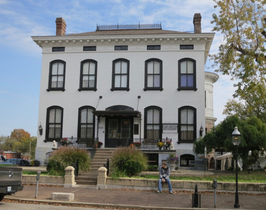Famous Lemp Mansion on Cherokee street
