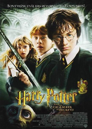 Movie poster for Harry Potter and the Chamber of Secrets 