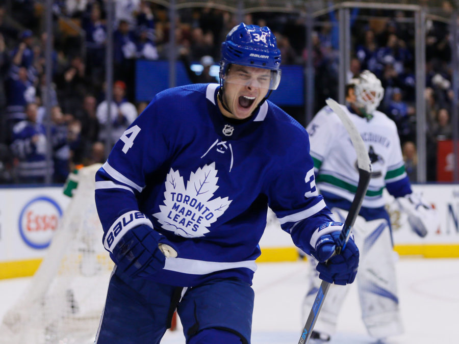 Jan+6%2C+2018%3B+Toronto%2C+Ontario%2C+CAN%3B+Toronto+Maple+Leafs+forward+Auston+Matthews+%2834%29+reacts+after+scoring+in+the+shootout+on+Vancouver+Canucks+goaltender+Jacob+Markstrom+%2825%29+at+the+Air+Canada+Centre.+Toronto+defeated+Vancouver+in+an+overtime+shoot+out.+Mandatory+Credit%3A+John+E.+Sokolowski-USA+TODAY+Sports